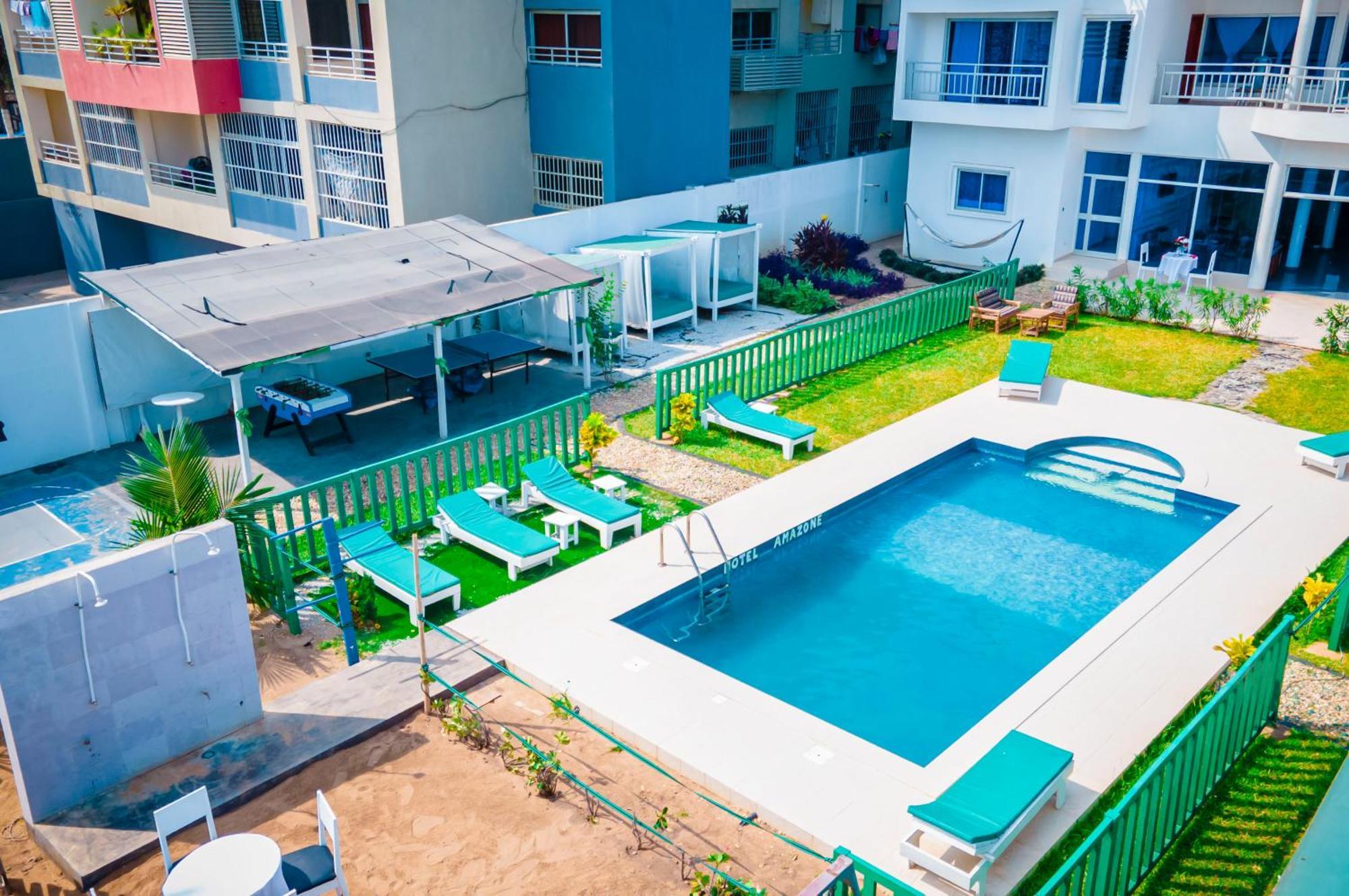 Hotel Amazone Котону Экстерьер фото